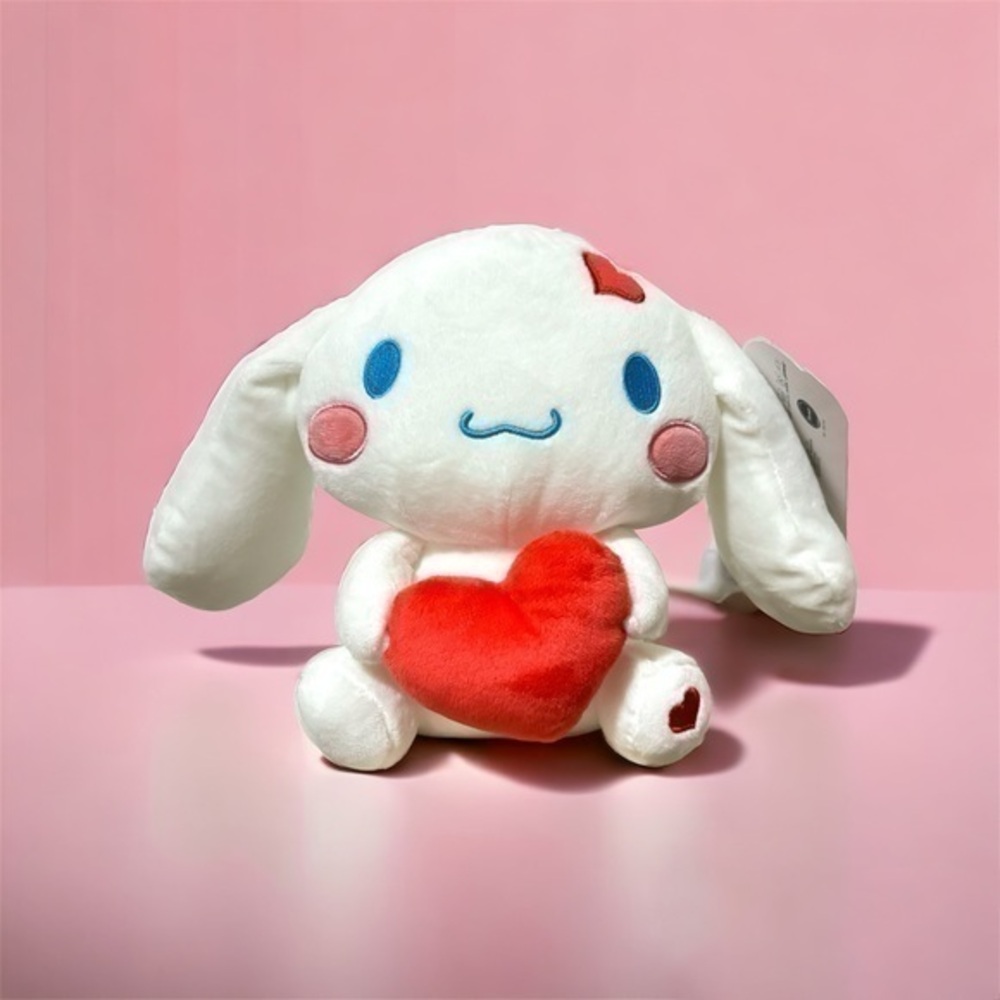 Cinnamoroll Valentines (8 IN”) Edition Plushie ❤️ NWT